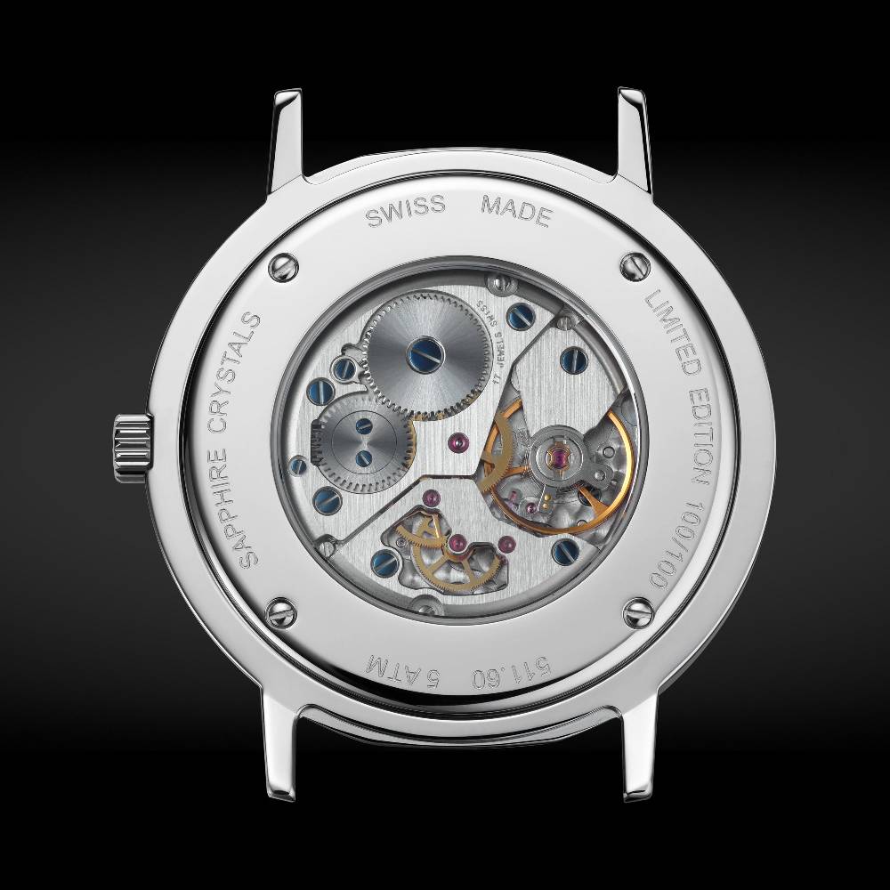 Jean Marcel Handaufzug Uhr Optimum Modell 511.60.55.114 Saisonale Angebote