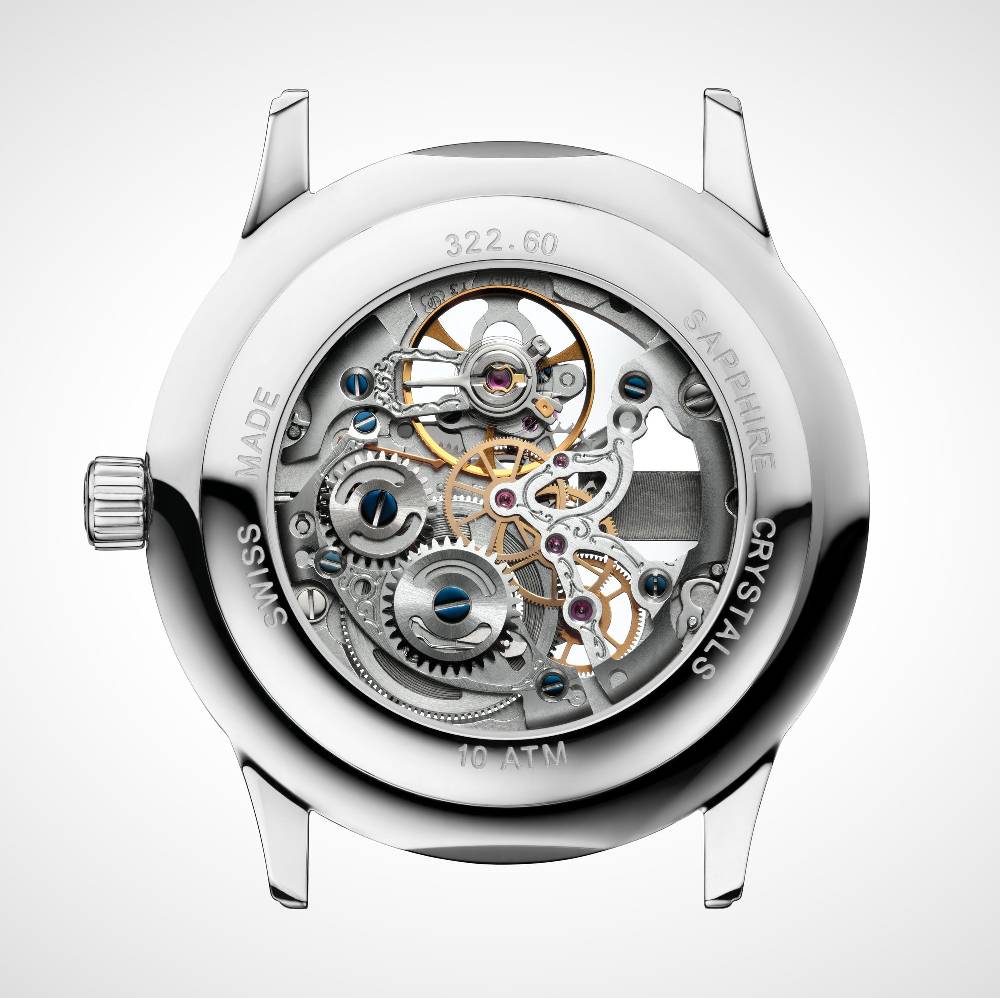 Jean Marcel Handaufzug Uhr Artem Modell 322.60.62.80 Meist gekauft