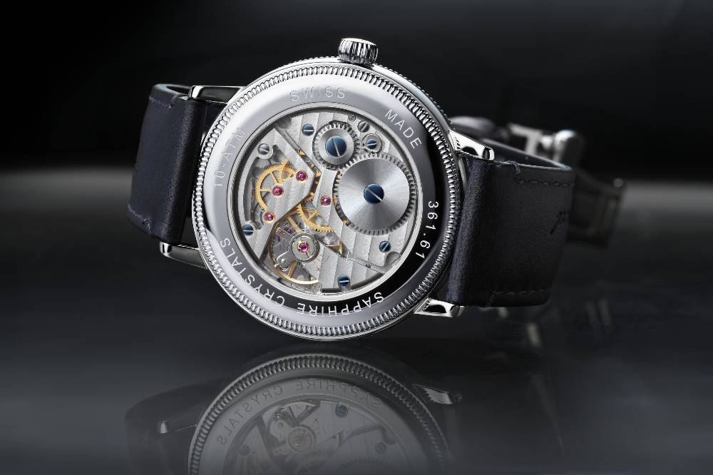 Jean Marcel Handaufzug Uhr Pretiosum Modell 361.60.62.80 Rabatt