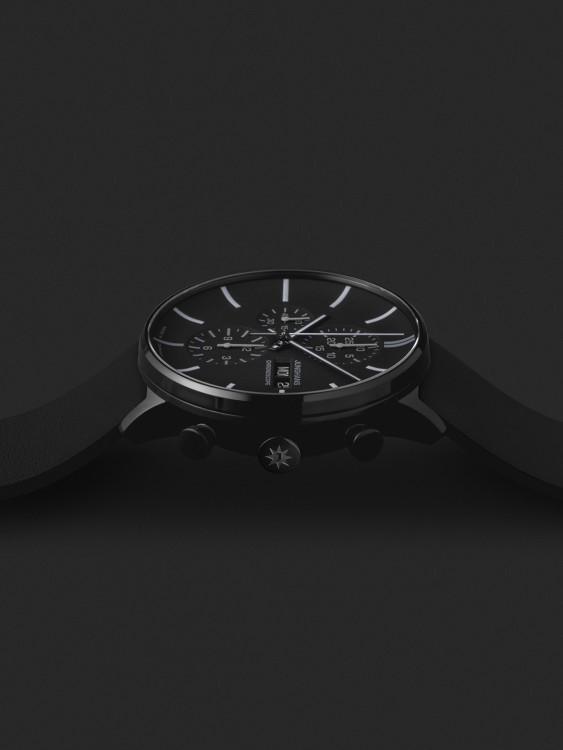 Junghans FORM A Chronoscope, Date English Begrenzte Freigabe