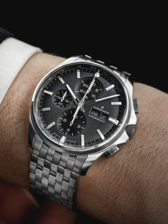 Junghans Meister S Chronoscope, Date English Online Outlet