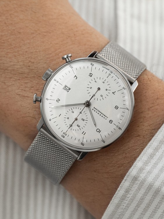 Junghans max bill Chronoscope Günstiger Verkauf