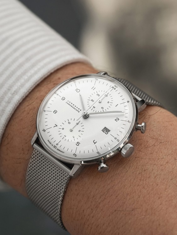 Junghans max bill Chronoscope Günstiger Verkauf
