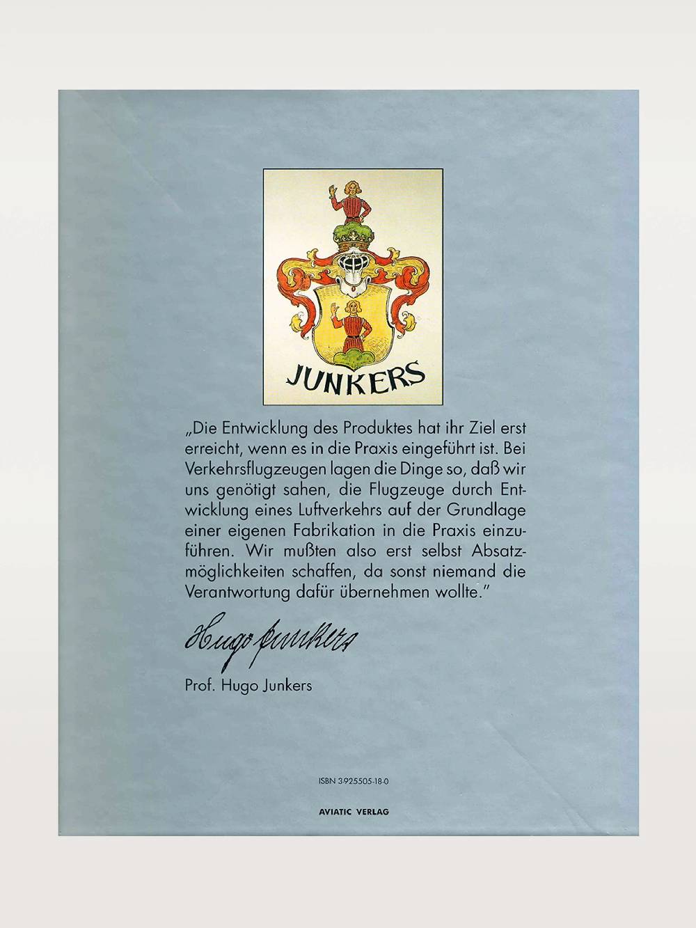 Junkers Hugo Junkers Top Angebot