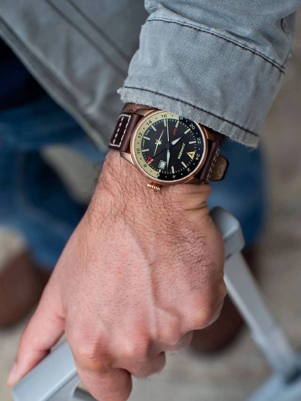 Junkers Flieger GMT Automatik Letzte 3 Tage
