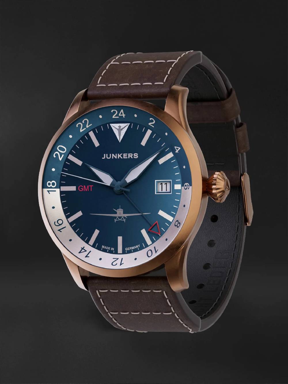 Junkers Flieger GMT Automatik Zeitbegrenzte Promotion