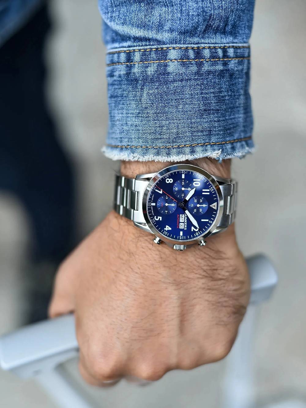 Junkers JU 52 Aviator Chronograph Nur noch ein Tag übrig