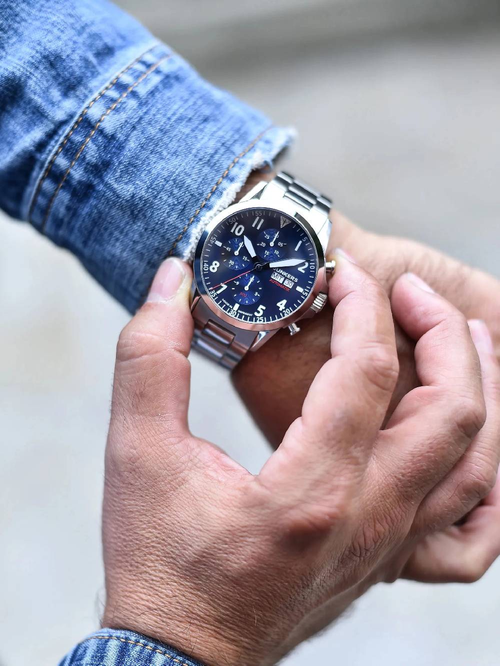 Junkers JU 52 Aviator Chronograph Nur noch ein Tag übrig