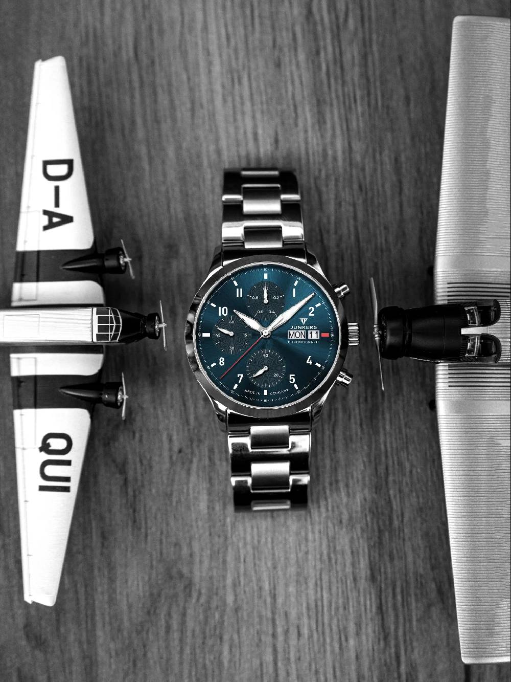 Junkers Cockpit Chronograph Rabatte dieses Monats