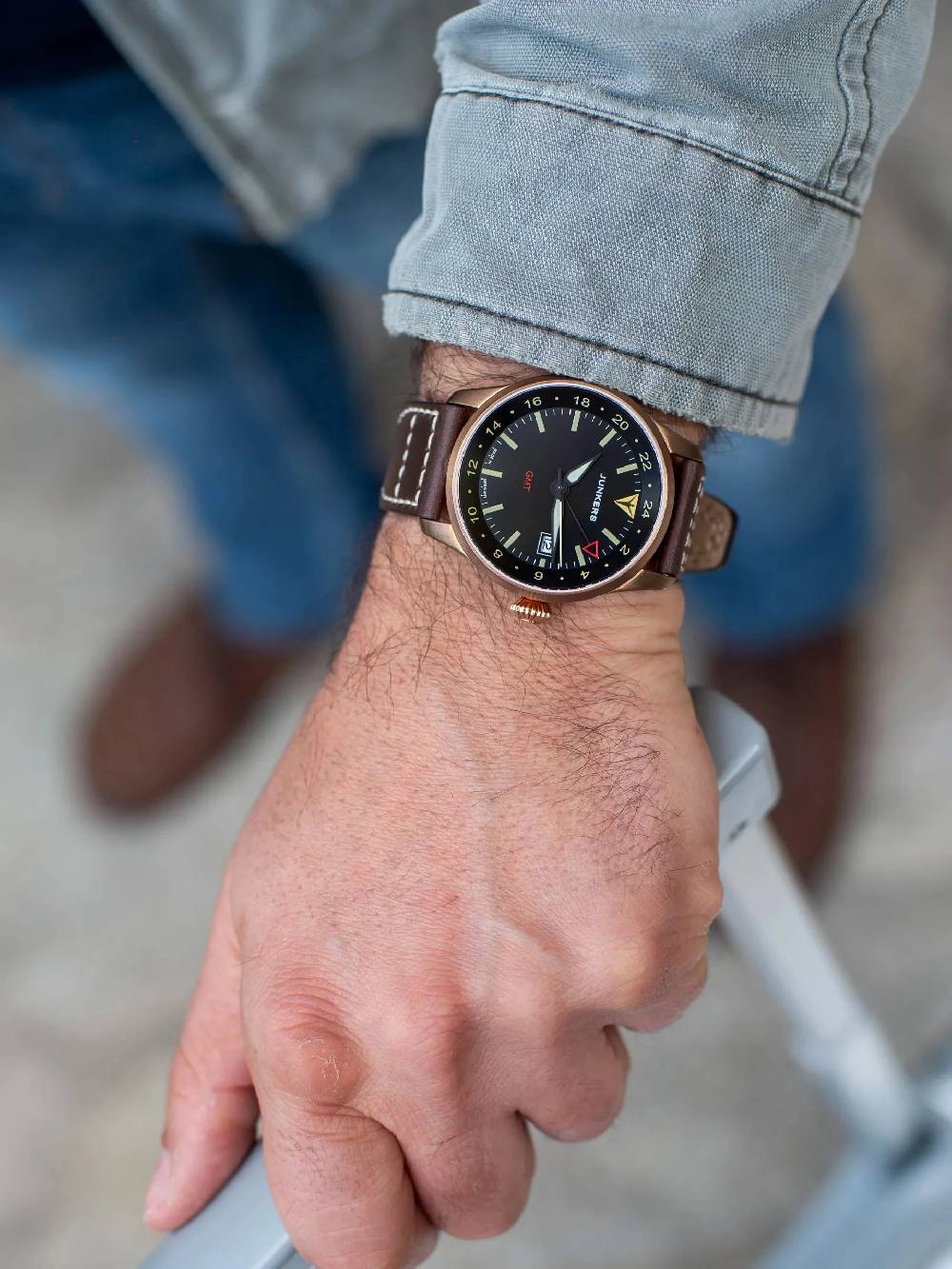 Junkers Flieger GMT Automatik Weihnachtsangebot