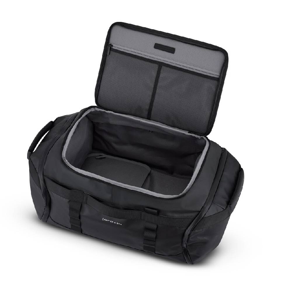Kpten & Son Lisbon Duffle Backpack All Black Clearance-Verkauf