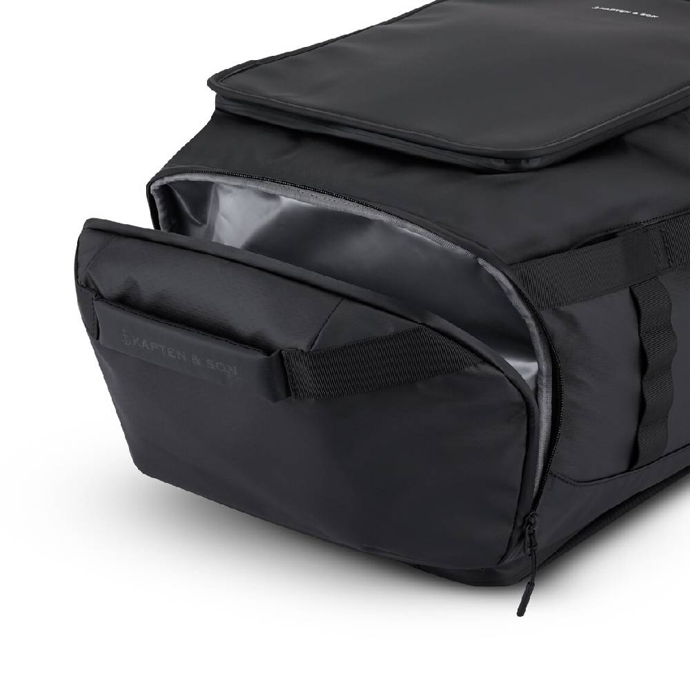 Kpten & Son Lisbon Duffle Backpack All Black Clearance-Verkauf
