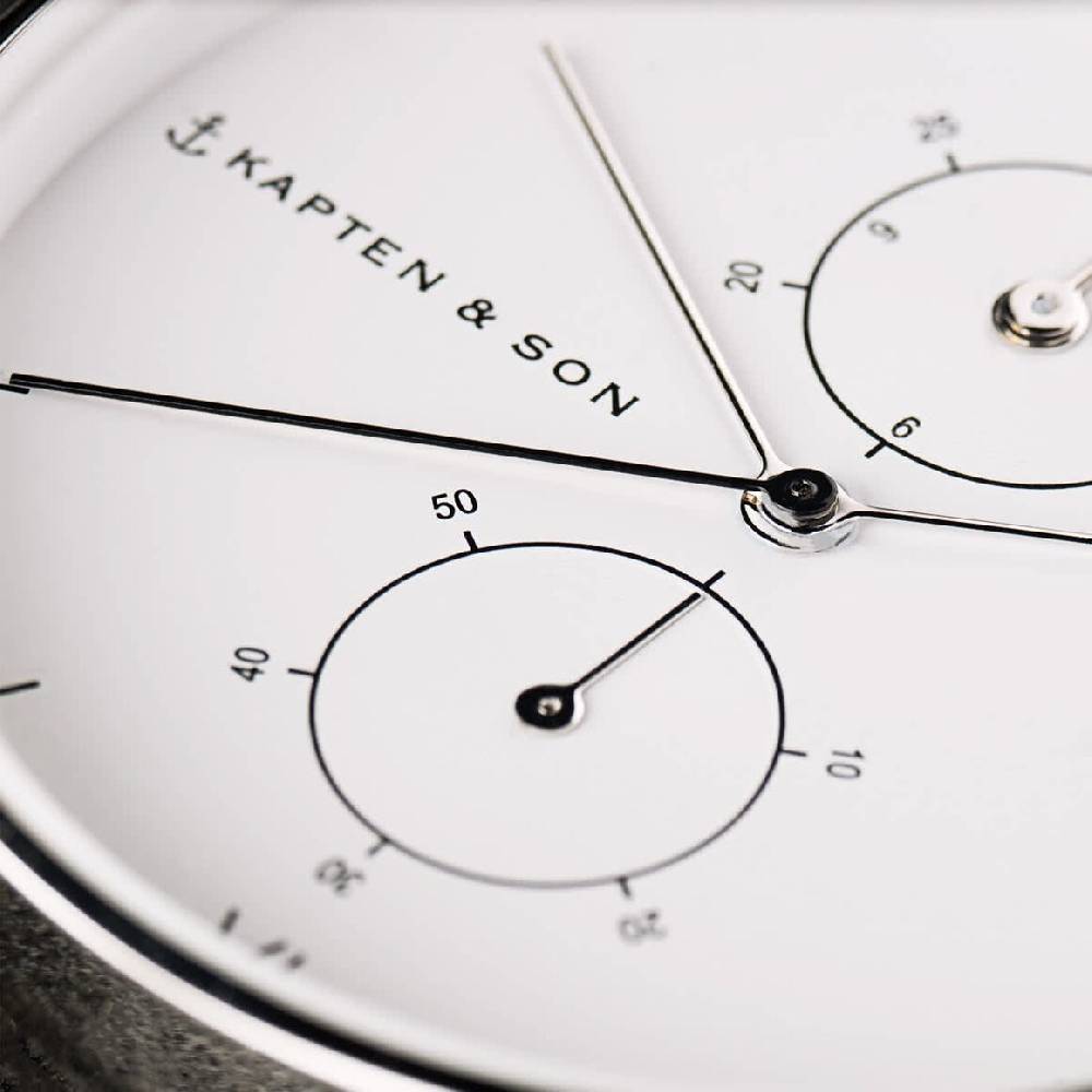 Kpten & Son Chrono Silver Steel Limitierter Zeitrabatt