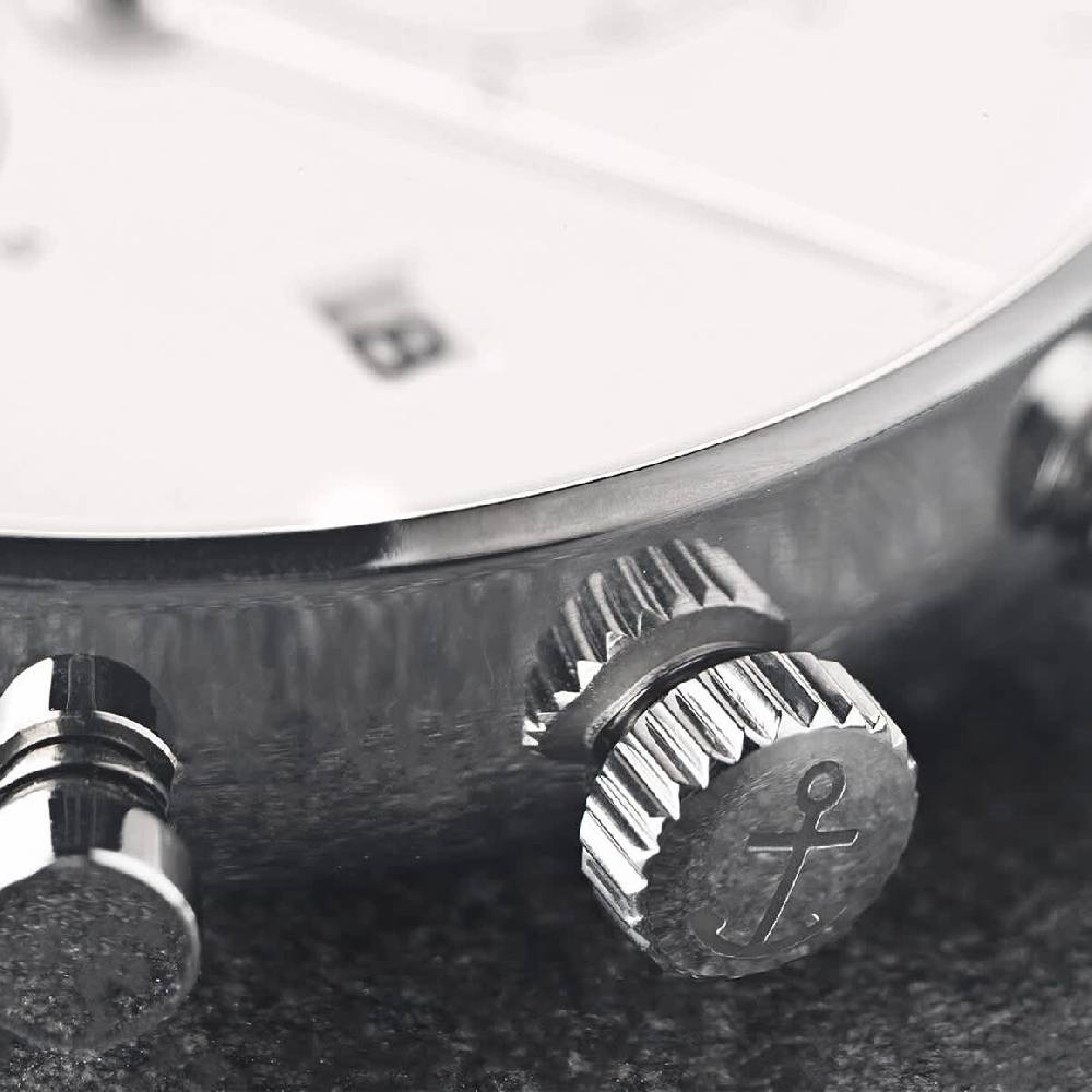 Kpten & Son Chrono Silver Steel Limitierter Zeitrabatt