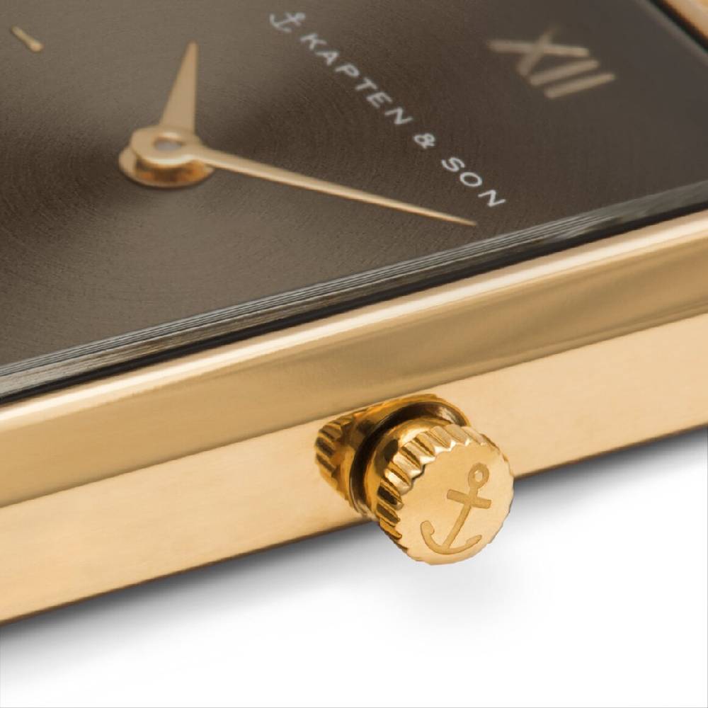 Kpten & Son Grace Gold Brown Steel Fabrikpreis