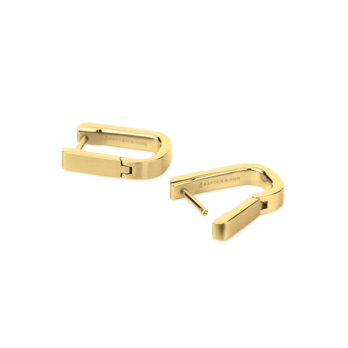 Kpten & Son Earring Bold Hoop Gold Rabatt
