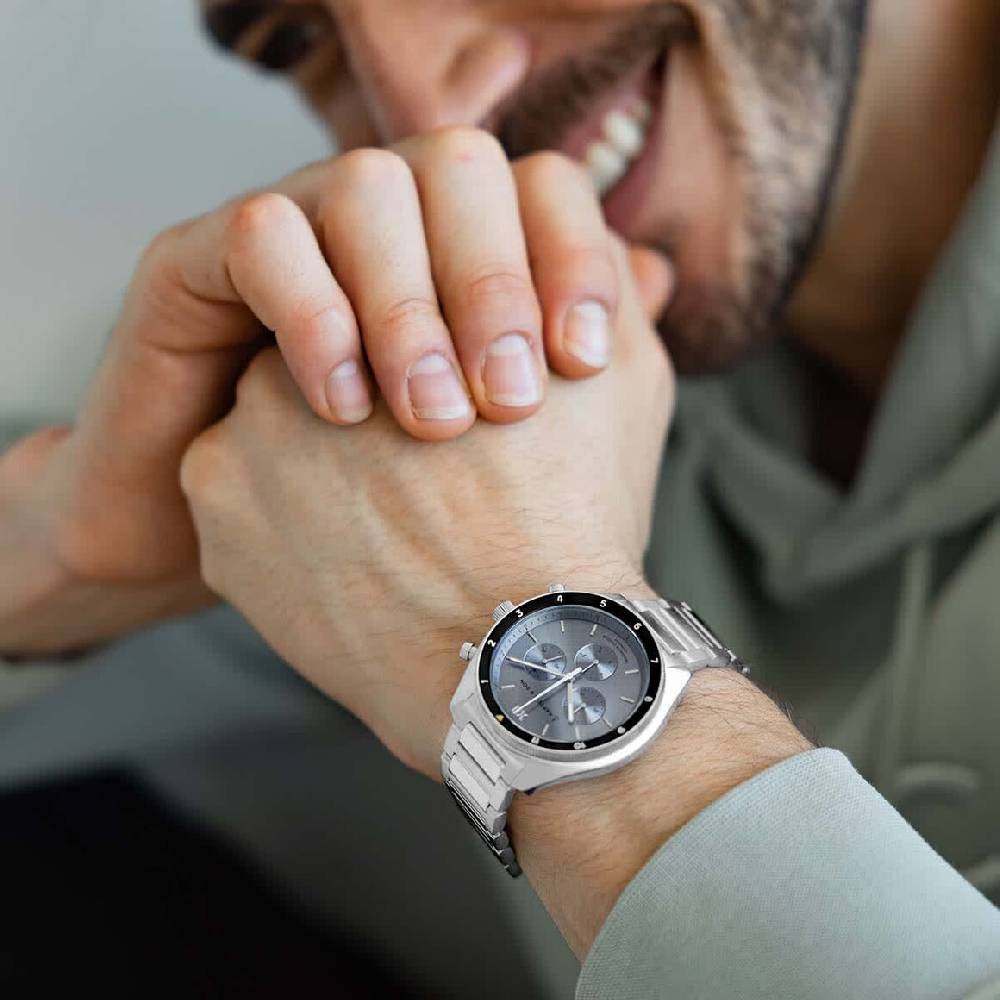 Kpten & Son Rise Silver Slate Steel Großer Ausverkauf