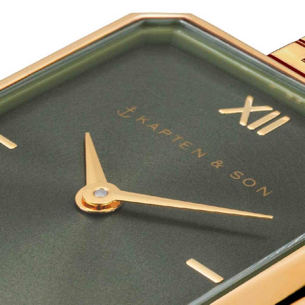 Kpten & Son Grace Gold Green Steel Begrenztes Angebot