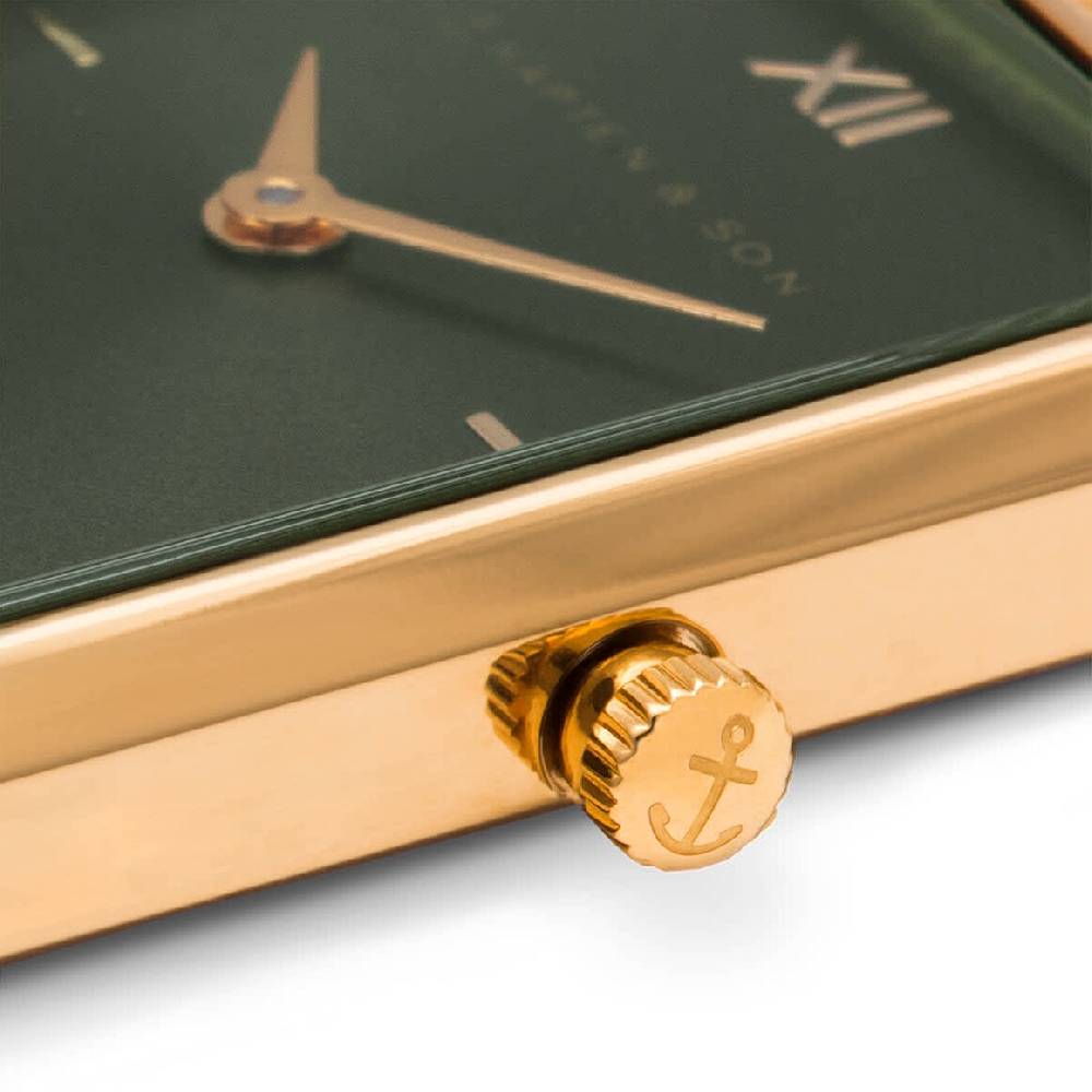 Kpten & Son Grace Gold Green Steel Begrenztes Angebot
