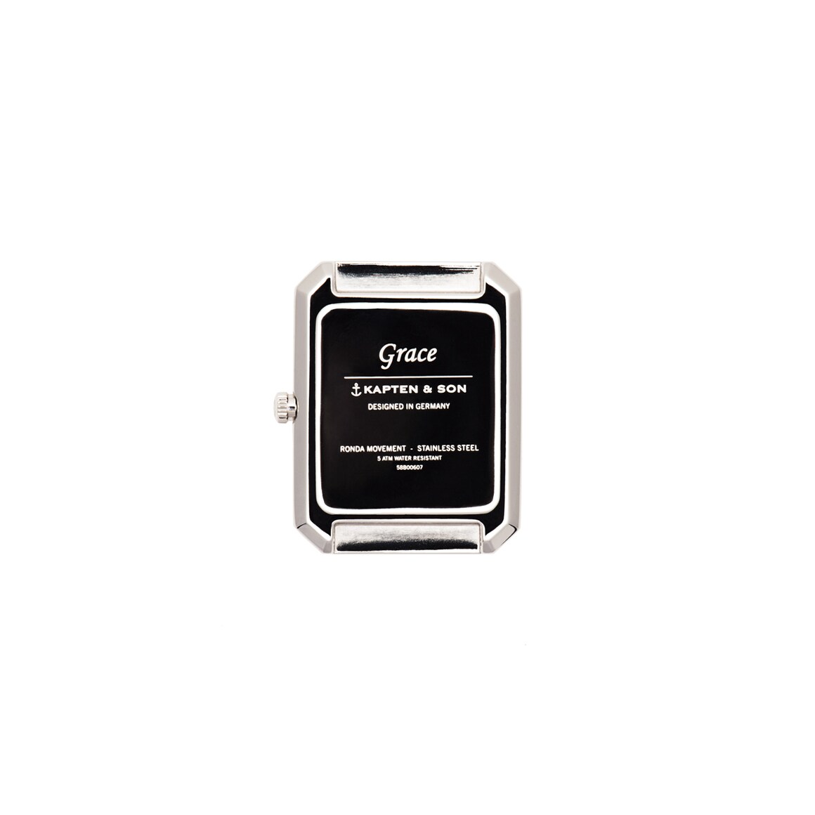 Kpten & Son Grace Silver Brown Woven Steel Saisonschlussverkauf
