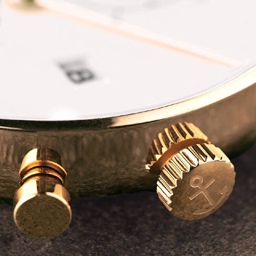 Kpten & Son Chrono Gold Bicolor Steel Valentinstagsangebot