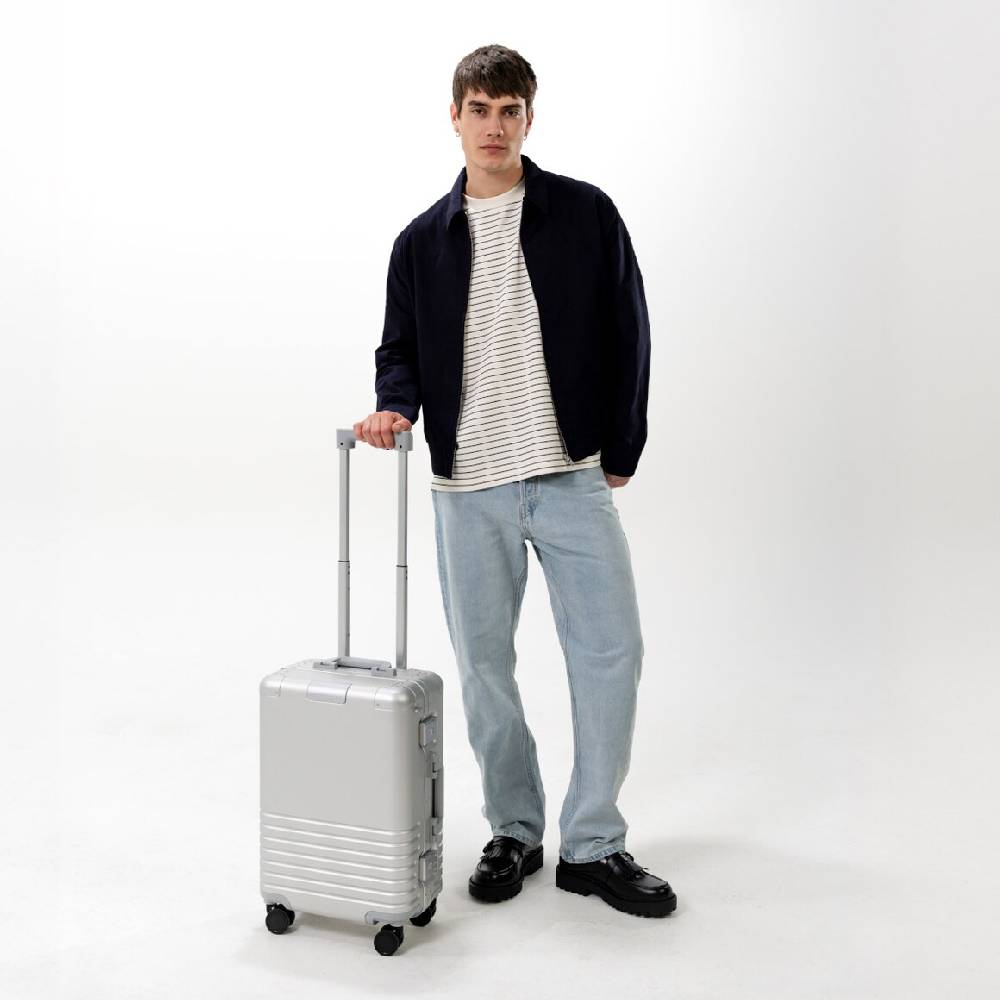 Kpten & Son Heathrow Aluminium Cabin Silver Bestseller