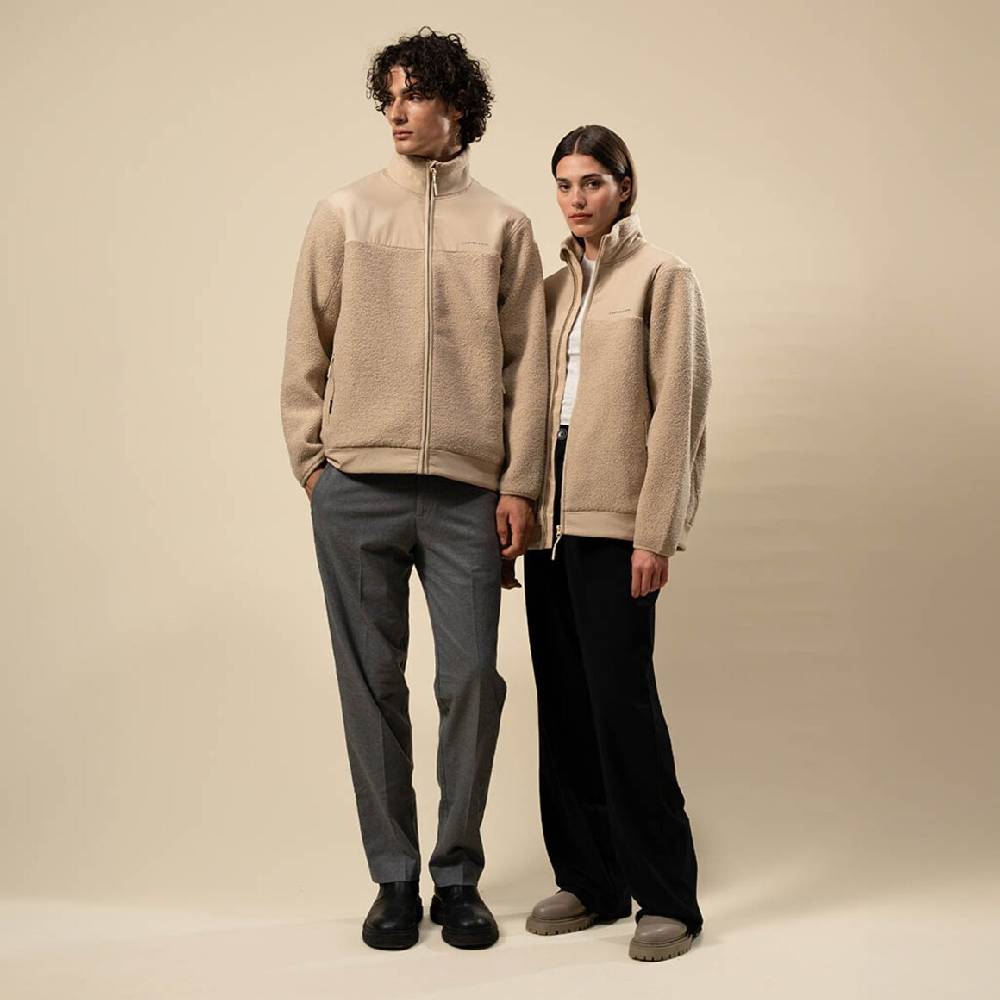 Kpten & Son Everyday Fleece Jacket Sandstone Sonderangebote
