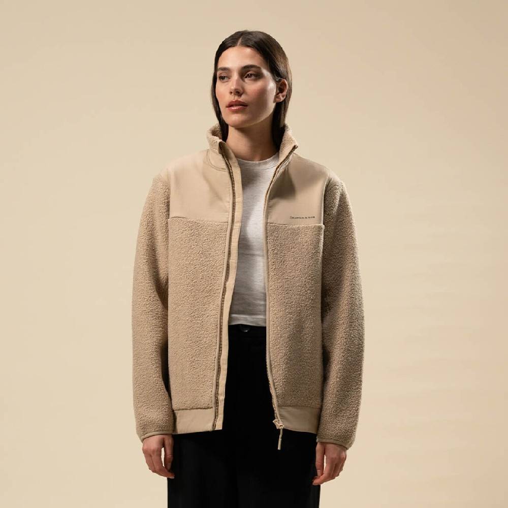 Kpten & Son Everyday Fleece Jacket Sandstone Sonderangebote