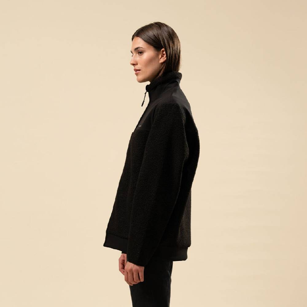 Kpten & Son Everyday Fleece Jacket Midnight Black Riesige Ersparnisse