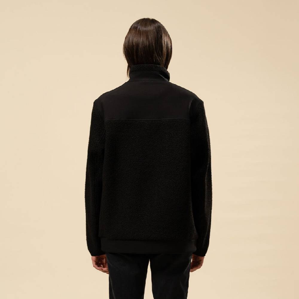 Kpten & Son Everyday Fleece Jacket Midnight Black Riesige Ersparnisse