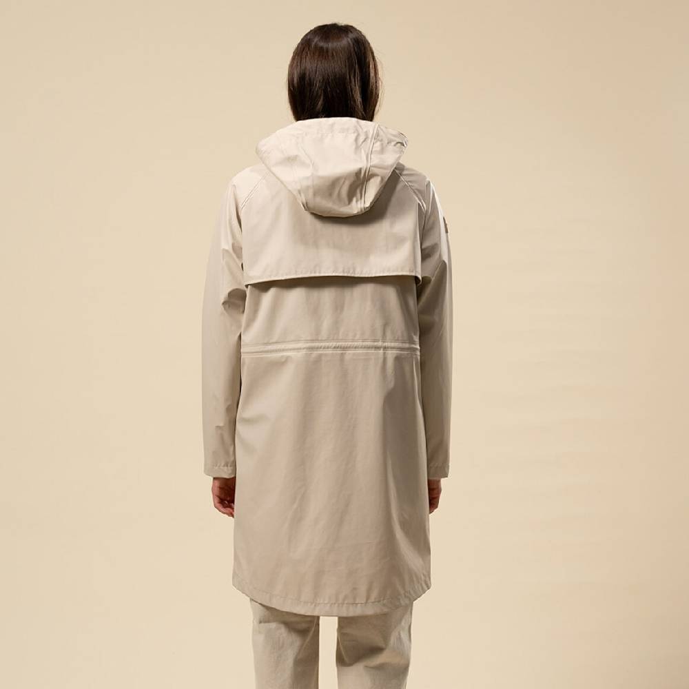 Kpten & Son Everyday Rain Jacket Long Sandstone VIP-Rabatte