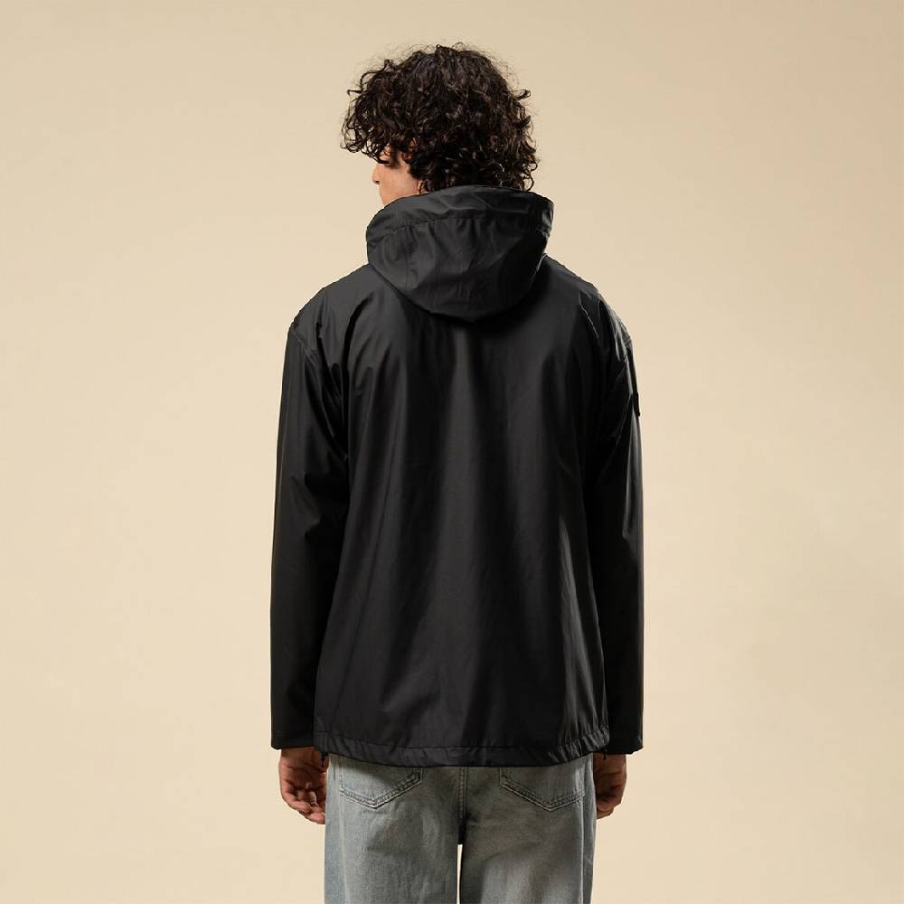 Kpten & Son Everyday Rain Jacket Short Midnight Black Super Sparpreis