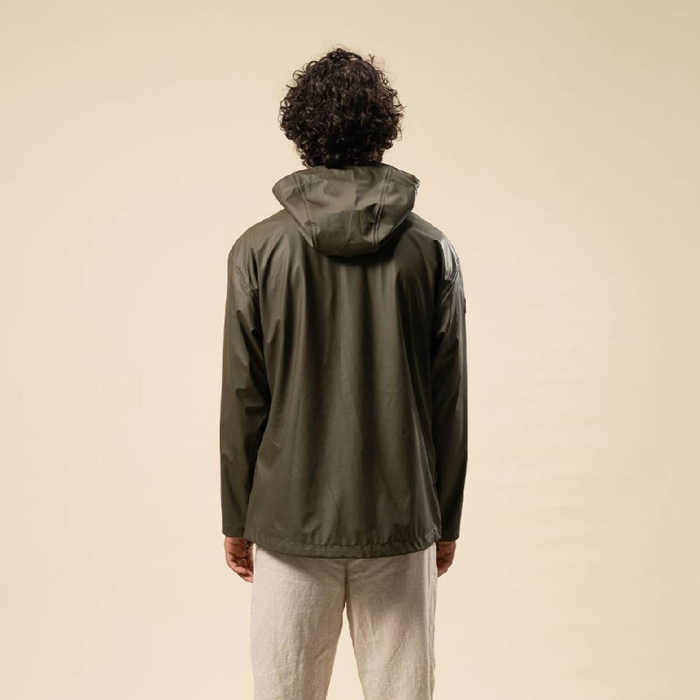 Kpten & Son Everyday Rain Jacket Short Forest Green JETZT KAUFEN