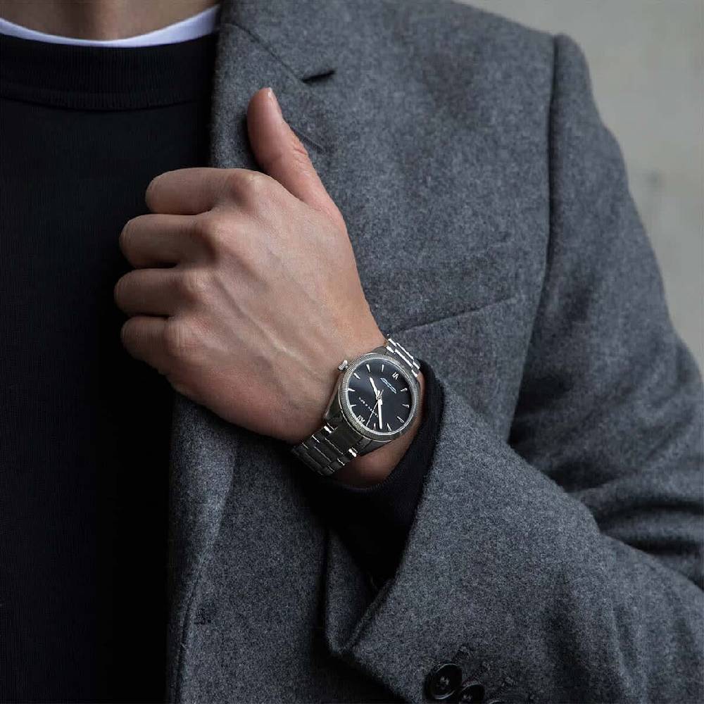 Kpten & Son Crush Silver Black Steel Bis zu 50% Rabatt