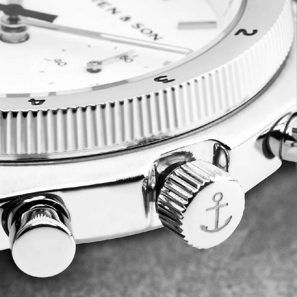Kpten & Son Rise Small Silver Steel Bis zu 60% Rabatt