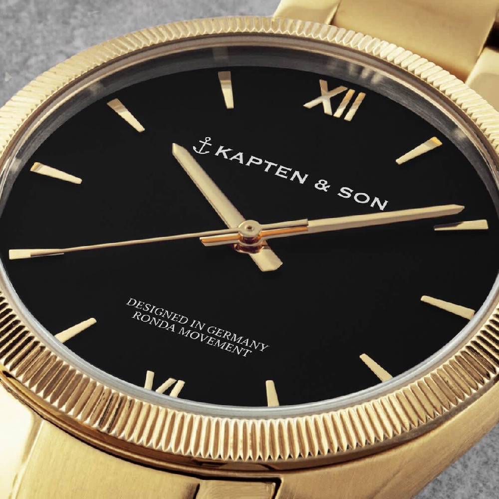 Kpten & Son Crush Gold Black Steel Nur für heute
