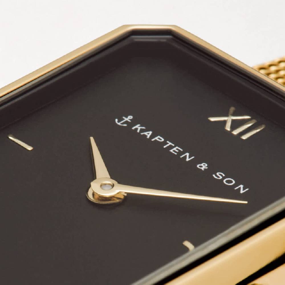 Kpten & Son Grace Gold Black Mesh Kostenloser Versand international
