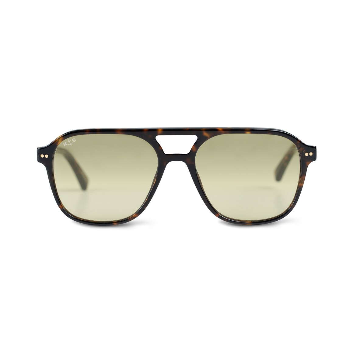 Kpten & Son Zurich Oversize Dark Tortoise Green Flash Sale