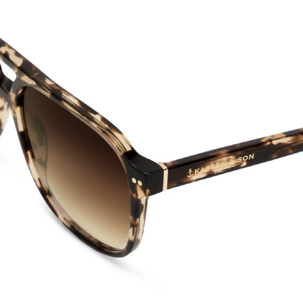 Kpten & Son Zurich Oversize Crystal Tortoise Brown Online Shopping