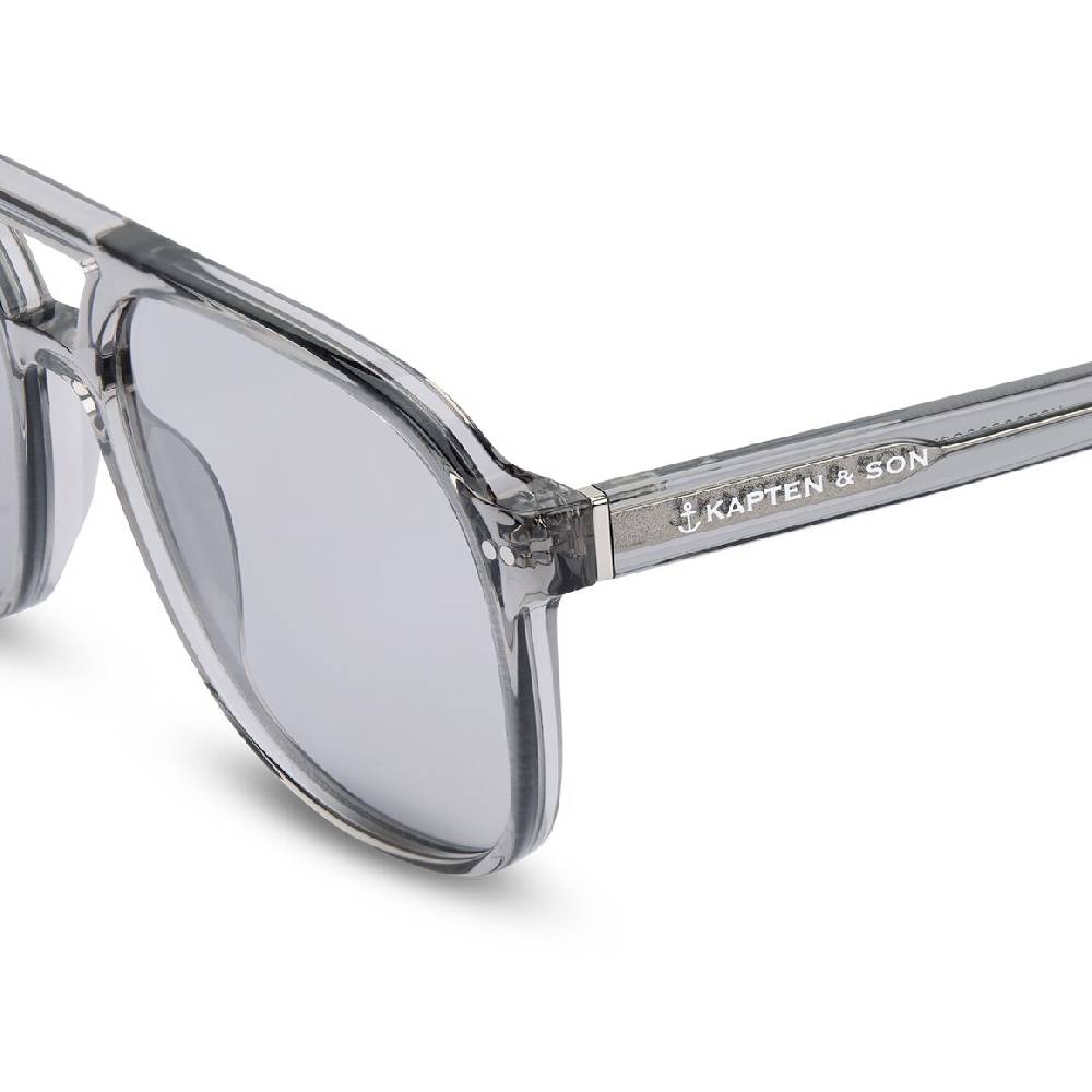 Kpten & Son Zurich Oversize Transparent Grey Preisnachlass