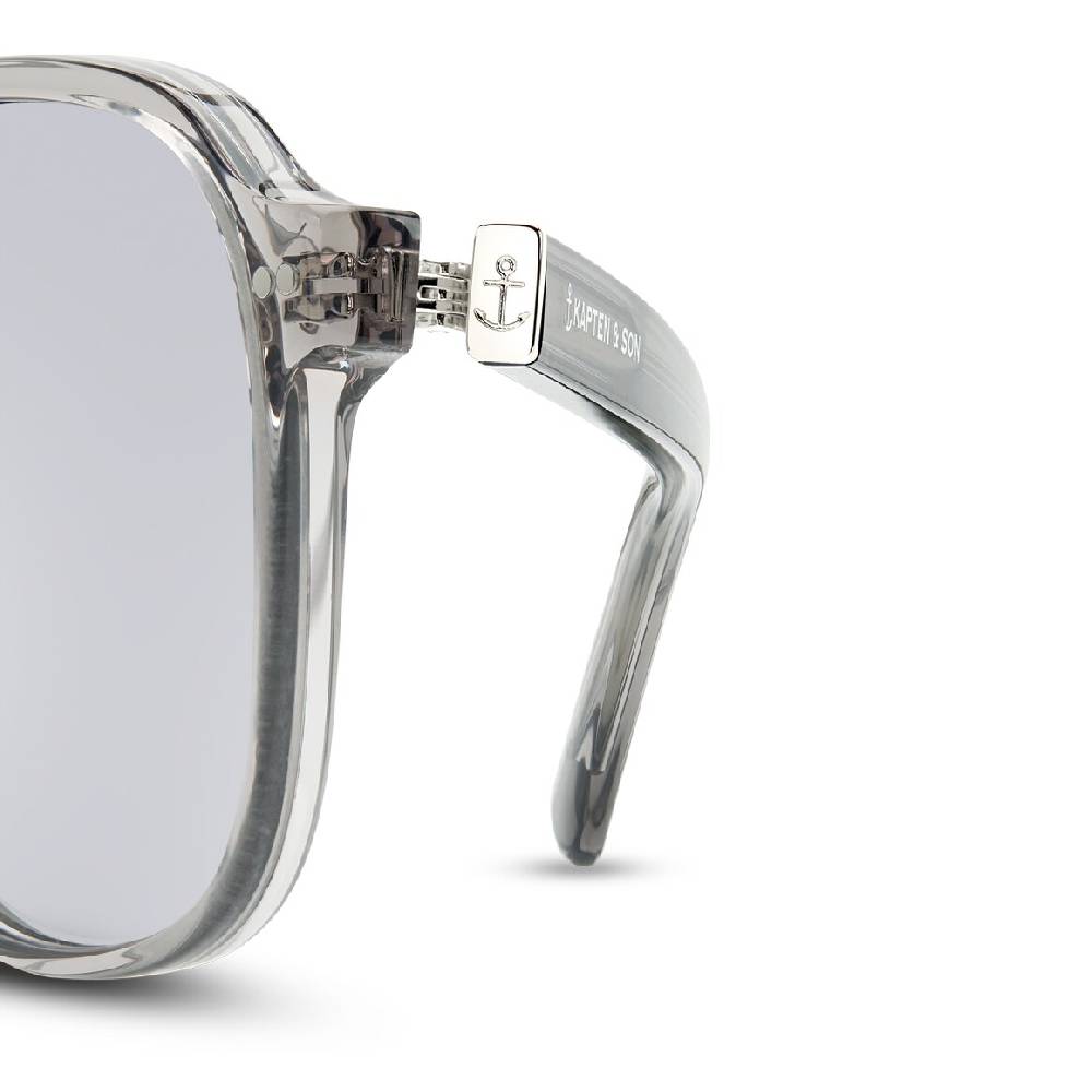 Kpten & Son Zurich Oversize Transparent Grey Preisnachlass