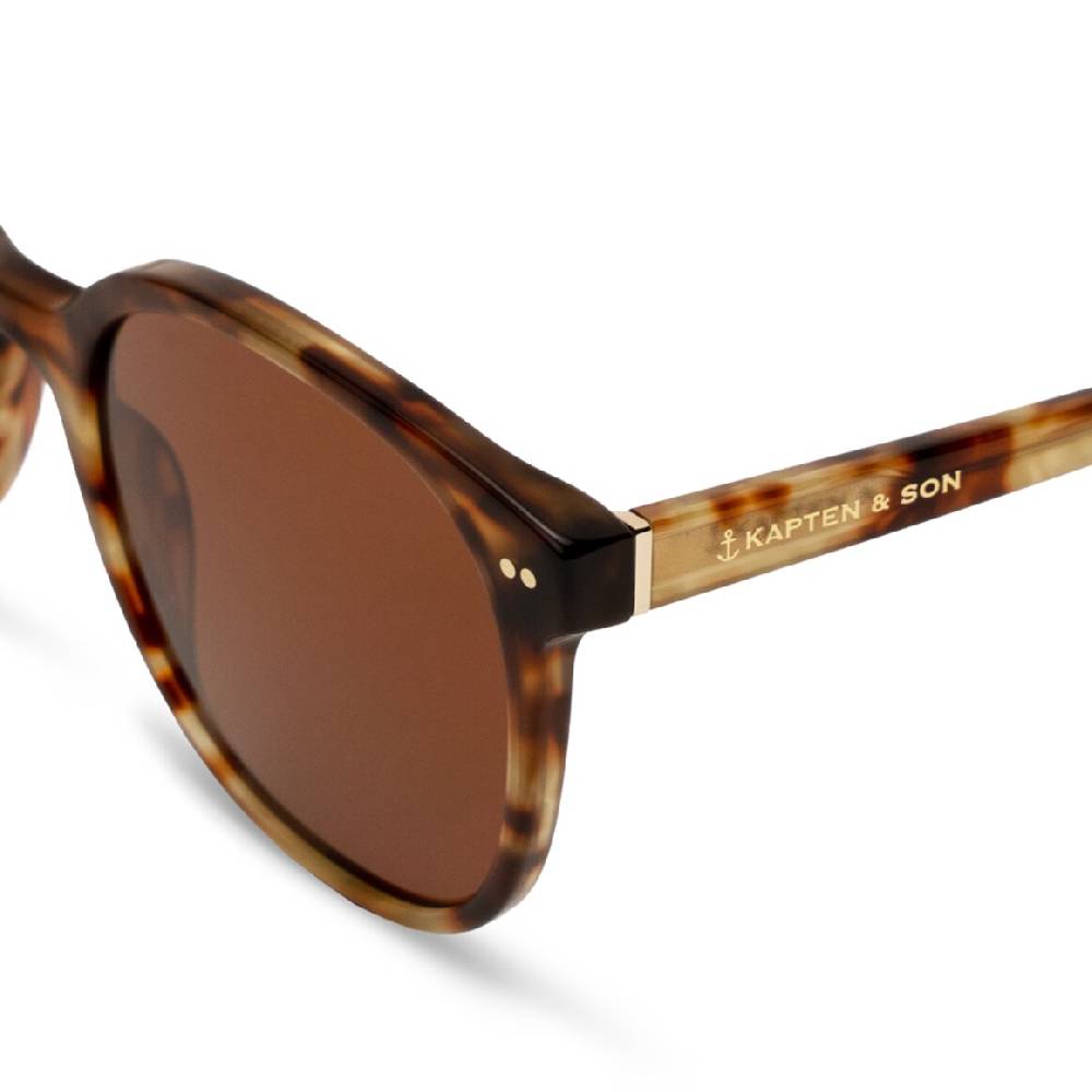 Kpten & Son Nairobi Havana Tortoise Brown Lagerräumung