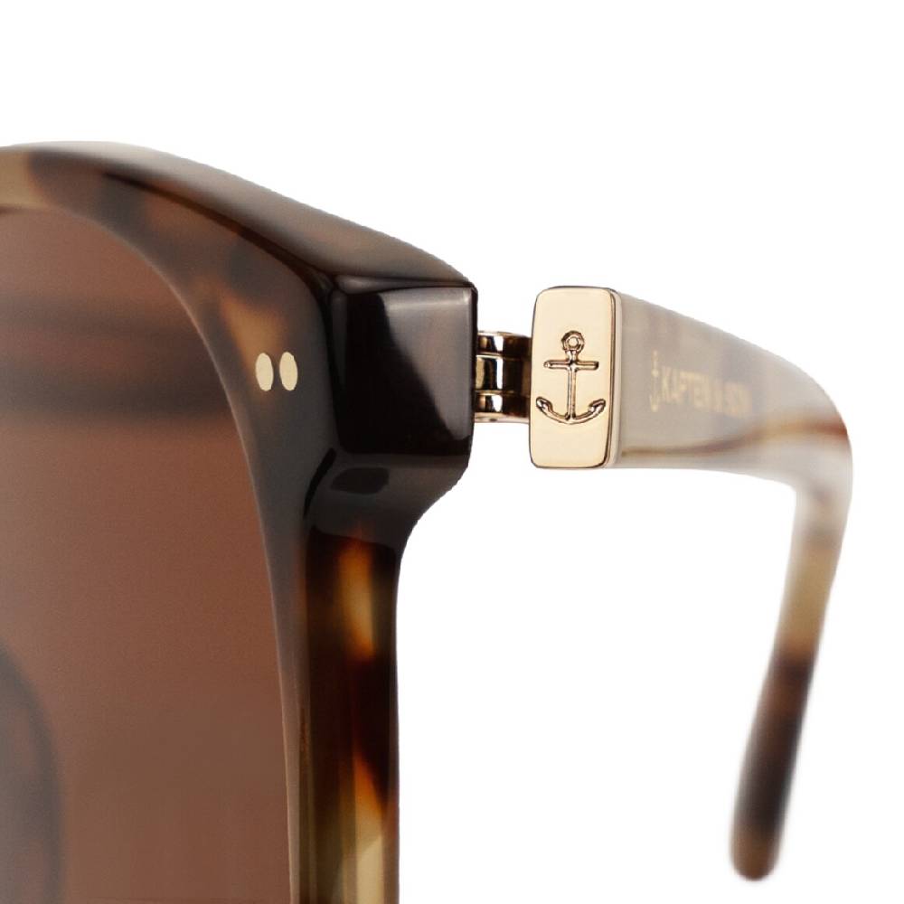 Kpten & Son Nairobi Havana Tortoise Brown Lagerräumung