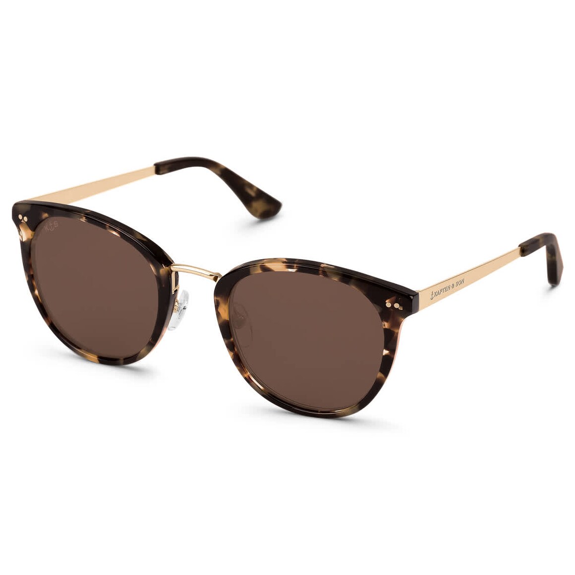 Kpten & Son Prague Amber Tortoise Brown Zeitlich begrenztes Angebot