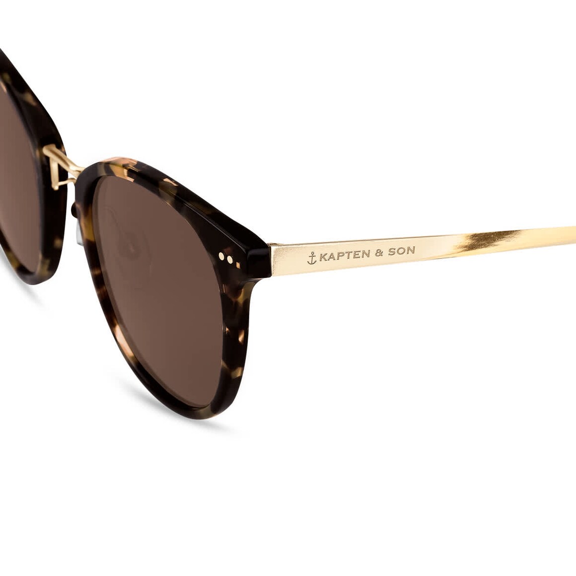 Kpten & Son Prague Amber Tortoise Brown Zeitlich begrenztes Angebot