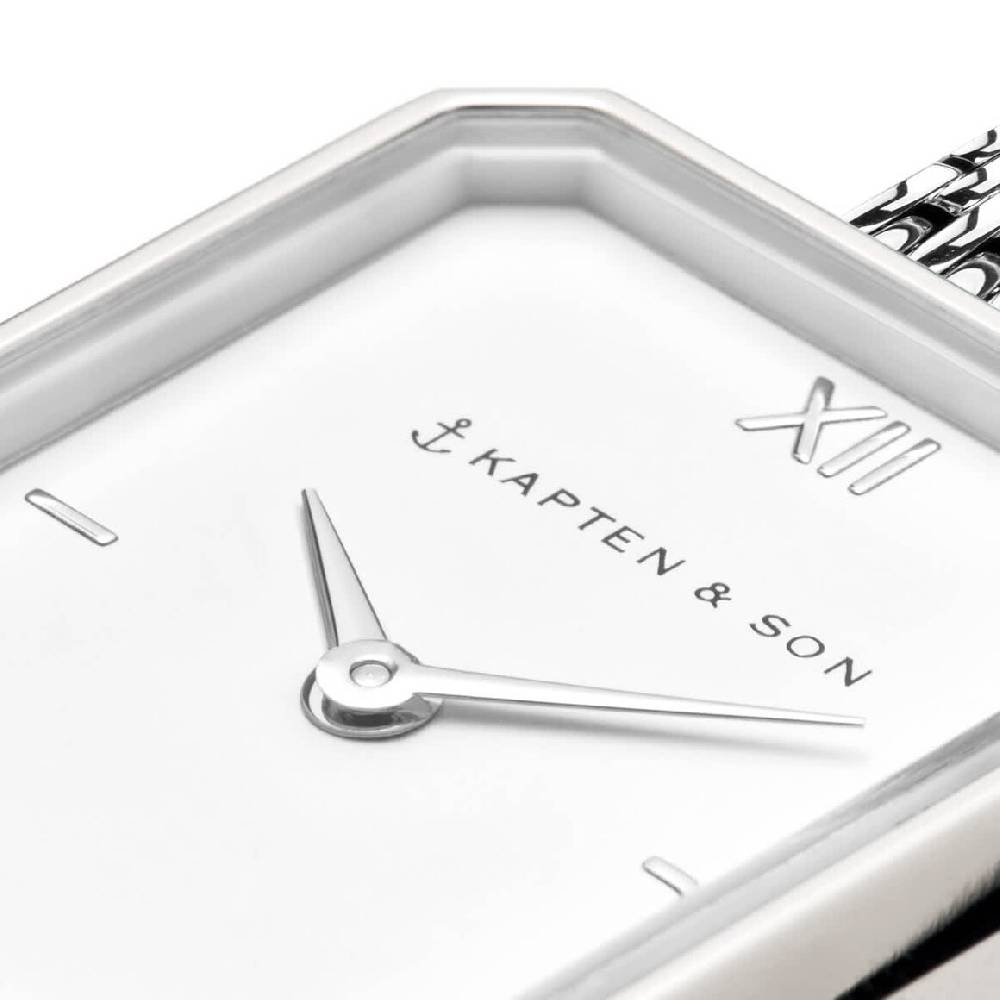 Kpten & Son Grace Silver Woven Steel Sonderangebote