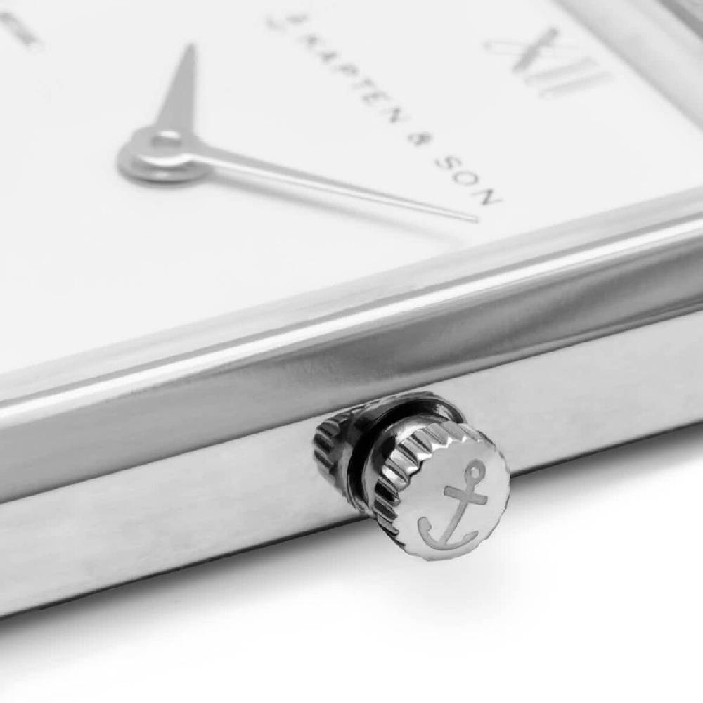 Kpten & Son Grace Silver Woven Steel Sonderangebote