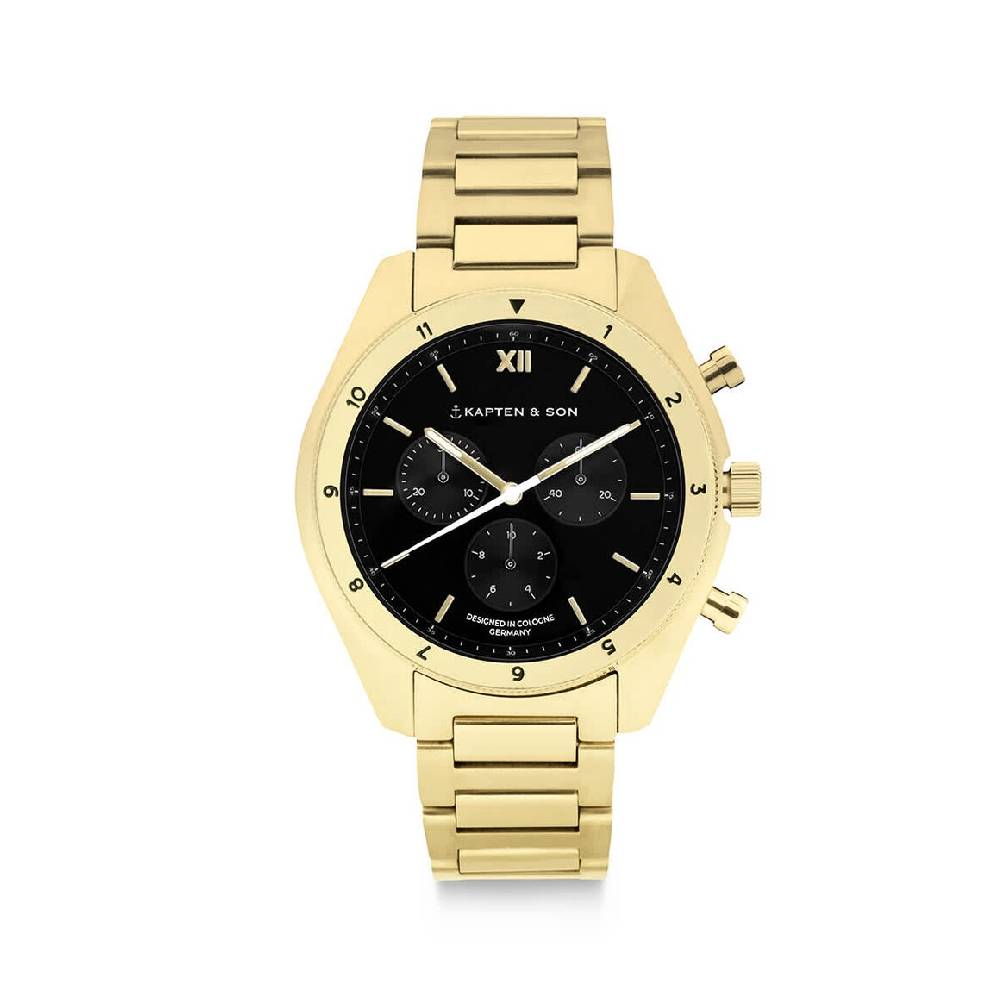 Kpten & Son Rise Small Gold Black Steel JETZT KAUFEN
