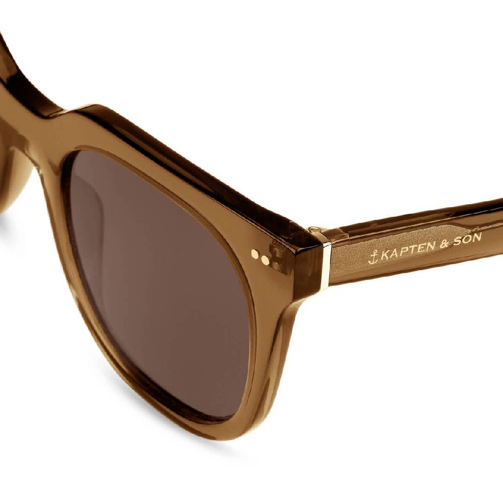 Kpten & Son Florence Transparent Caramel Brown Vierteljährliche Förderung