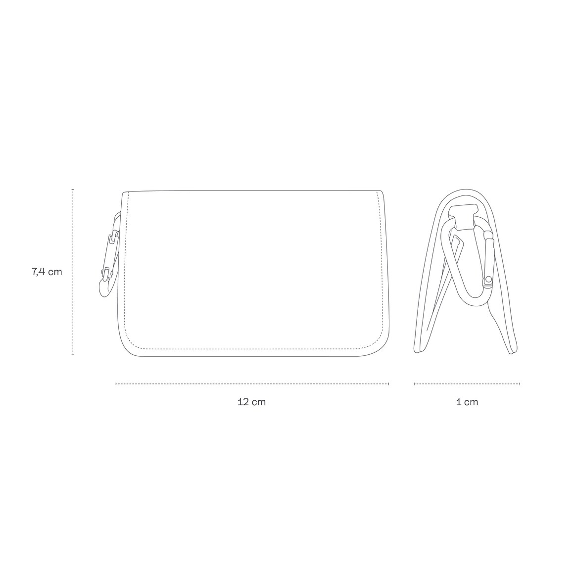 Kpten & Son Eyewear Pouch Sandstone Discount Store für neue Produkte